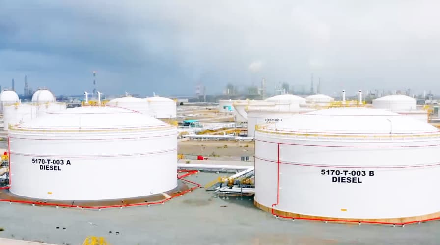 Lifting of 300,000 barrels of diesel from Refinery